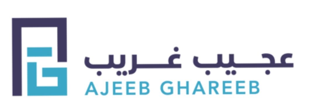 عجيب غريب ajeeb ghareeb logo