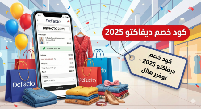 كود خصم ديفاكتو 2025