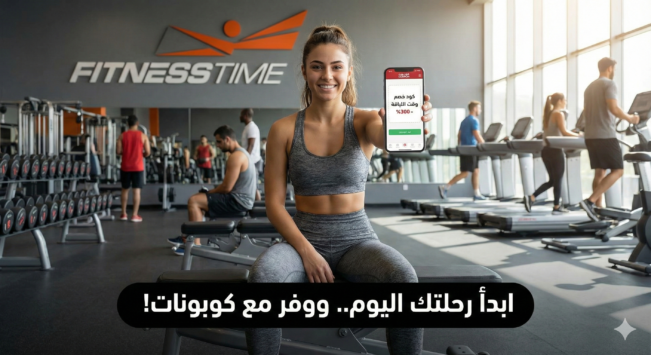 كود خصم وقت اللياقة