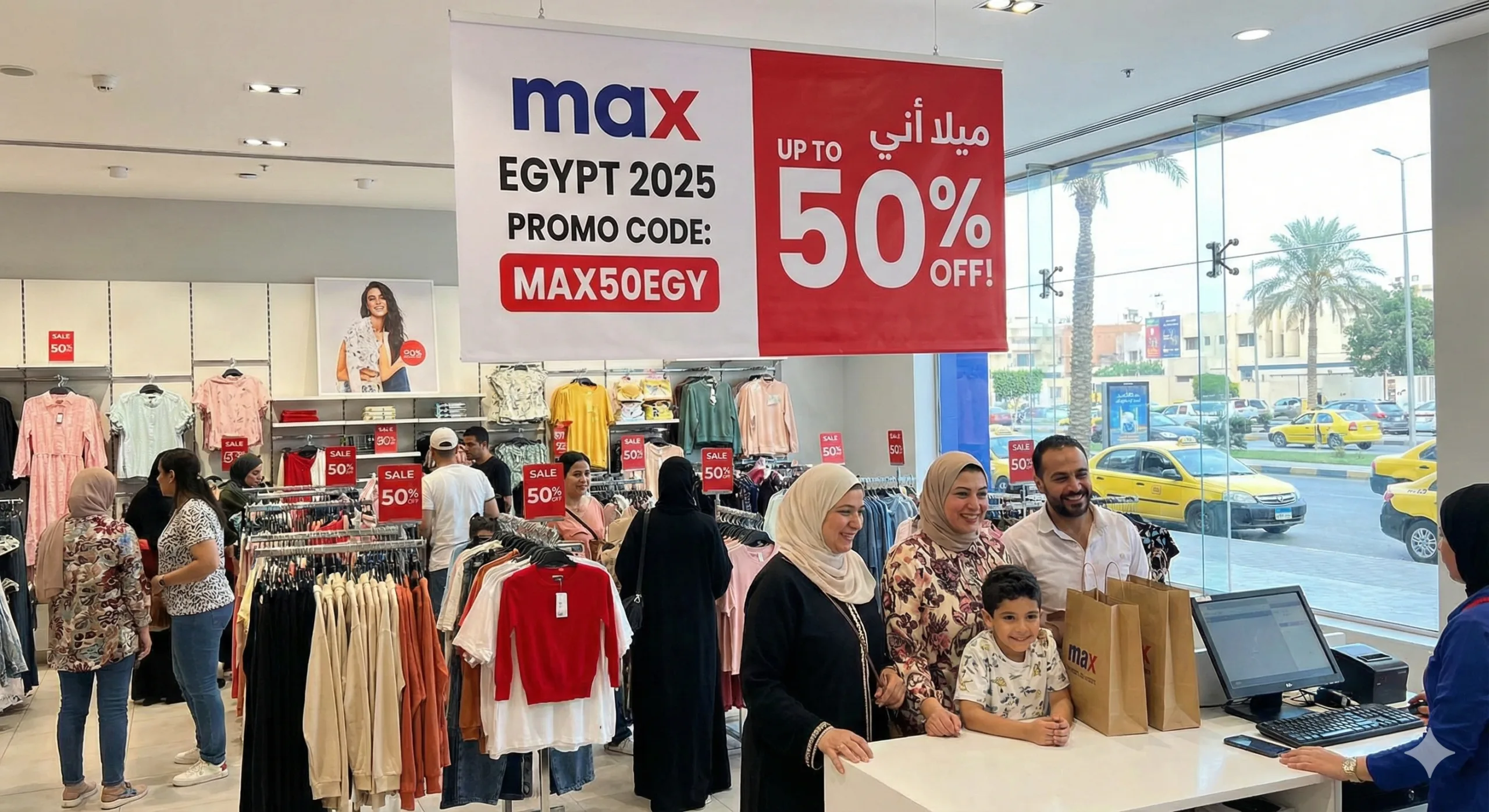 كود خصم ماكس مصر