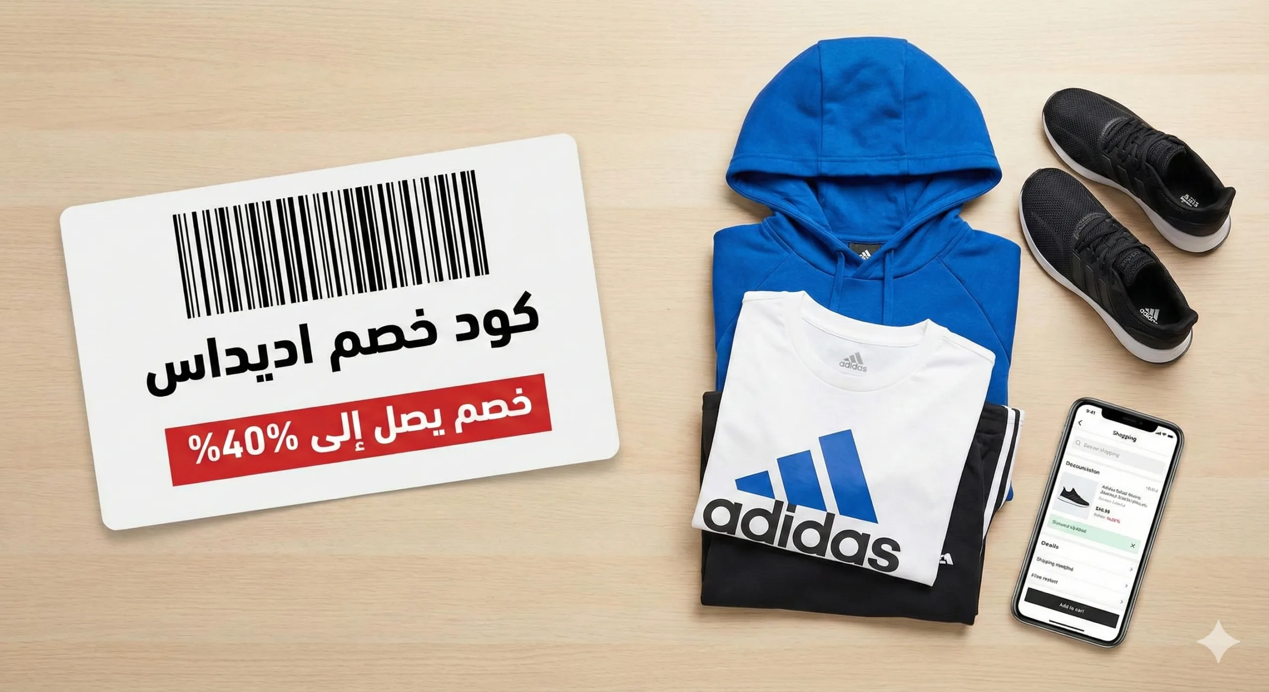 كود خصم اديداس